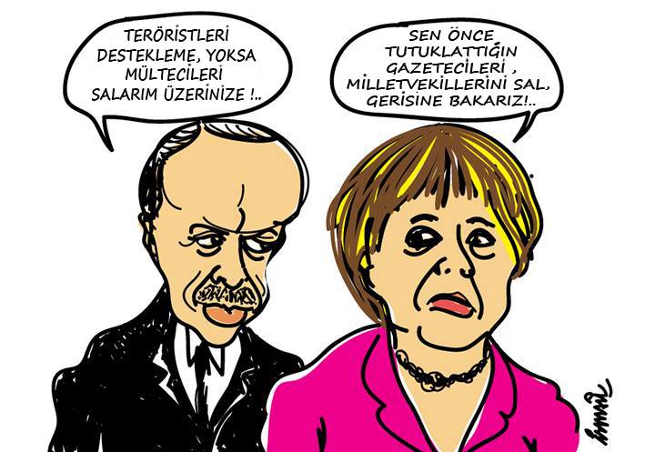 Kızdırma Beni Salarım Mültecileri…