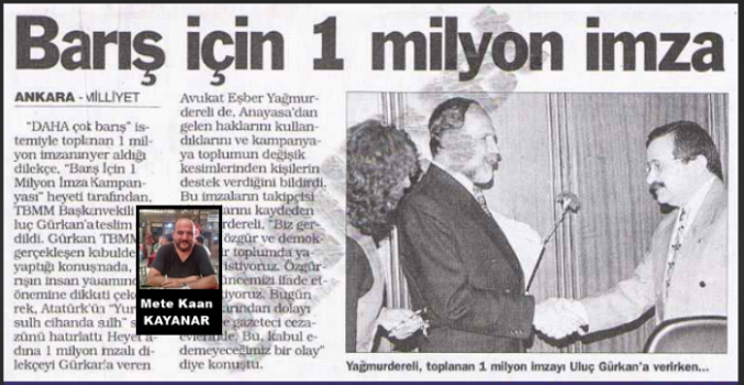 Barış İçin Bir Milyon İmza