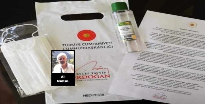 Ben Hala Ücretsiz Kolonya ve Maske Alacaklıyım