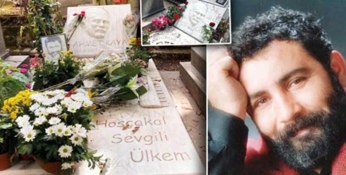 Ahmet Kaya’nın mezarına saldırı