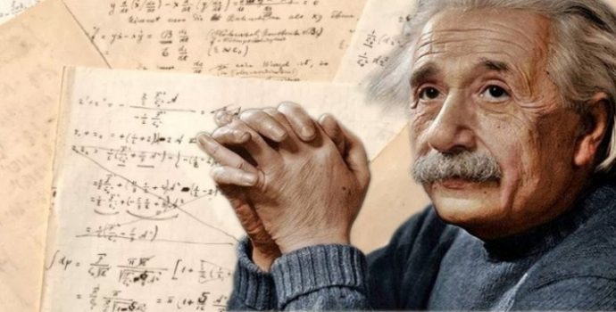 Einstein’ın el yazması notları 13,17 milyon dolara satıldı