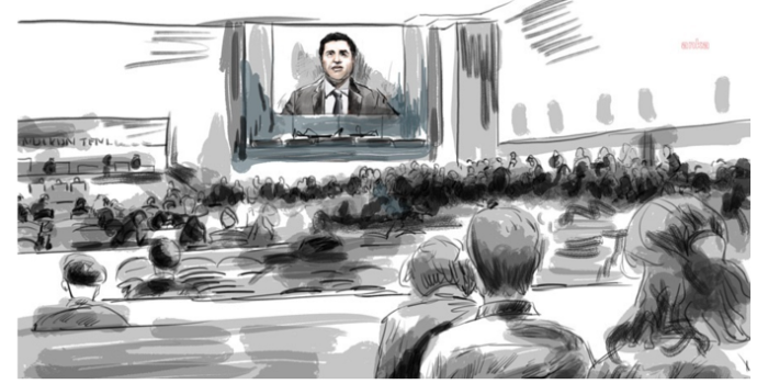 Demirtaş, Bahçeli, “Erdoğan bu davanın sonuçlanması için yargıya talimat veriyor”