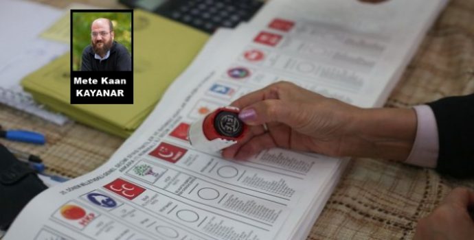 Seçim kanunu yasa teklifi ve SEÇSİS