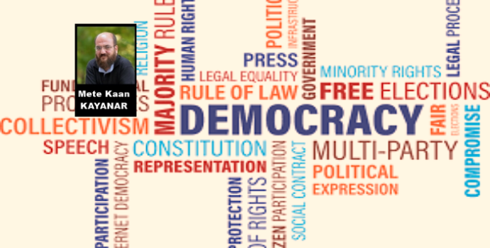 Demokrasinin hedefi çift başlılıktır