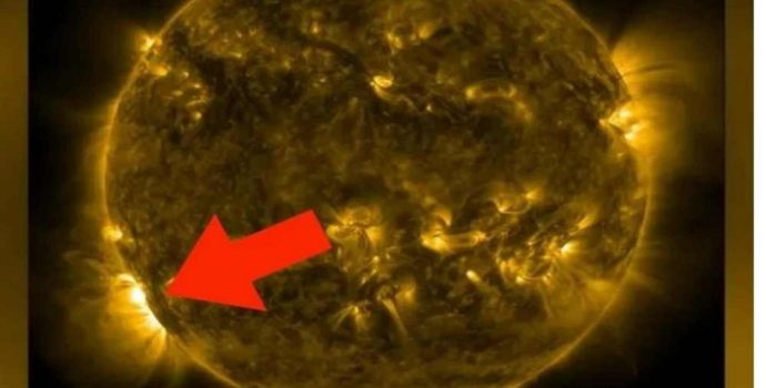 NASA görüntüledi: Güneş’te en şiddetli seviyede meydana gelen patlama Atlantik Okyanusu’nu vurdu