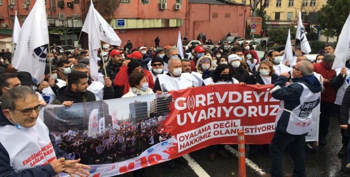 Sağlık çalışanlarının özlük haklarına ilişkin yasa teklifini protesto etmek için yarın ‘G(Ö)REV’ eylemi yapacaklar