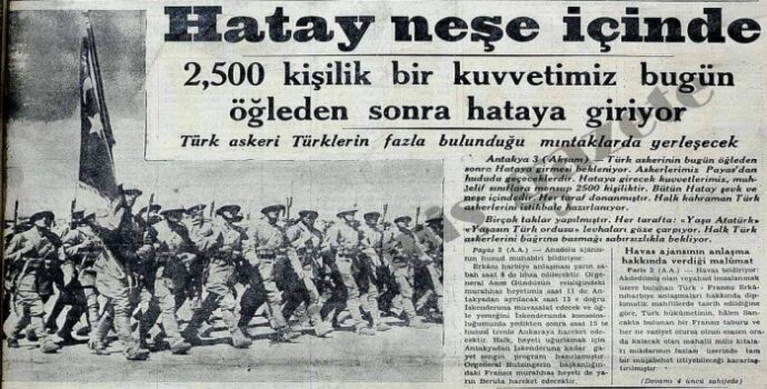 Sancak’ın Hatay Olması ve İlhakı