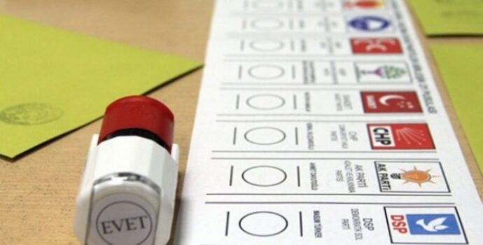 Oy pusulasındaki yerler belirlendi