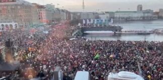 Almanya’da yaklaşık 100 bin kişi, aşırı sağı protesto etti