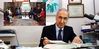 İstanbul Üniversitesi Rektörü’nün Tarihi Köşk Halılarını Makam Odasına Serdirdi