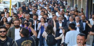 Hakkari’de Kayyum Ataması Protesto Edildi