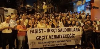 DEM Parti Sultangazi İlçe Örgütü’ne Saldırı Protesto Edildi
