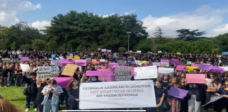 Üniversiteli Kadınlar Şiddete ve Kadın Cinayetlerine Karşı Ayakta