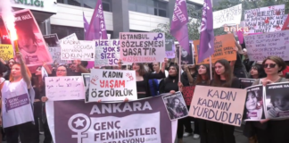 Ankara’da Kadınlar Şiddete Karşı Ses Yükseltti: “Hiçbir Kadın Öldürülmeyene Dek Mücadelemiz Sürecek”