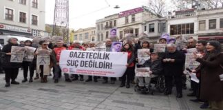 Beyoğlu’nda Basına Yönelik Baskılara Karşı Eylem: ‘Gazetecilik Suç Değildir!’