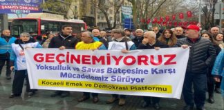 Kocaeli’de ‘Geçinemiyoruz’ Yürüyüşü: Emek ve Adalet Talepleri
