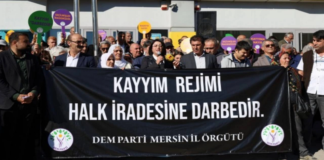 Akdeniz Belediyesi Önünde Kayyım Protestosu: İsyan Devam Ediyor