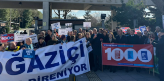 Boğaziçi Üniversitesi’nde 1000. Gün Direnişi: “Kabul Etmiyoruz, Vazgeçmiyoruz”