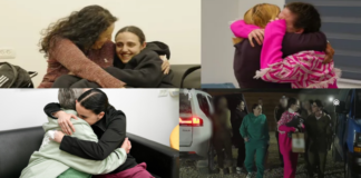 471 Gün Sonra İsrailli Esirlerin Ailelerine Kavuşması