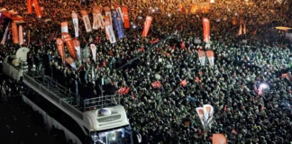 Saraçhane’de Direnişin Yedinci Günü: Özgür Özel’den Sert Mesajlar