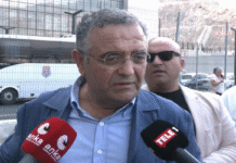 Meclis Önünde Beyaz Toros Yakıldı