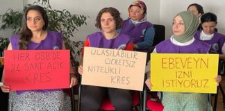 Birleşik Metal-İş Kadın Komisyonu: “Komşu Anne Değil, Kamusal Kreş”