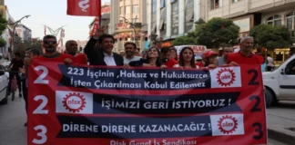 Van’da Kayyım Kararıyla İşten Çıkarılan İşçilerin Eylemi Sürüyor