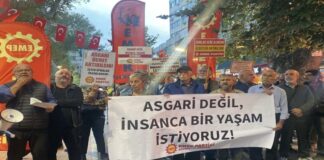 EMEP’ten Asgari Ücret Eylemi: “Asgari Değil, İnsanca Yaşam İçin Birleşelim”