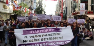 Kadınlar Uyarıyor: “11. Yargı Paketiyle Yaşamlarımızı Daraltamazsınız”