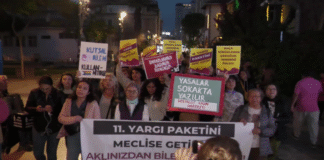 İzmir’de Kadınlardan 11. Yargı Paketi’ne Karşı Direniş Çağrısı