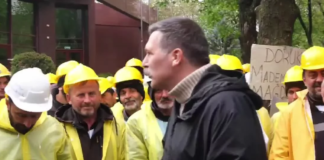 Erkan Baş, Madencilele Açlık Grevine Başladı