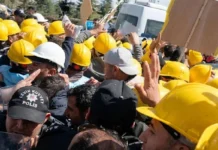 Madencinin Açlığına Polis Barikatı, Başaran Aksu Gözaltına Alındı