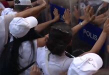 Ankara’da Öğretmen Eylemine Polis Müdahalesi