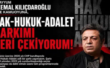 Kılıçdaroğlu’na Sanatın İtirazı Büyüyor