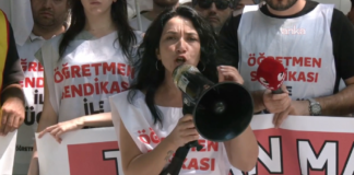 Özel Sektör Öğretmenleri Eylemine Gözaltı Müdahalesi