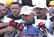 Madencilerin Hak Yürüyüşü Polis Engelini Aştı
