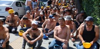 Madencinin 10 günlük Direnişi: Bakanlığın Kapısında Ücret ve Tazminat Bekleyişi