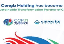 Doğayı Kazan Cengiz Holding, İklim Zirvesinde Ortak Oldu