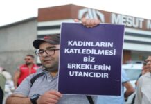 Diyarbakır’da Erkekler Yürüdü: “Kadınların Katledilmesi Erkeklerin Utancıdır”
