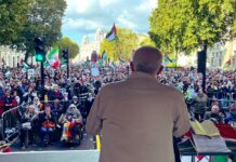 Londra’da Filistin İçin Büyük Yürüyüş: Corbyn’den Britanya’ya İsrail’e Silah Ambargosu Çağrısı
